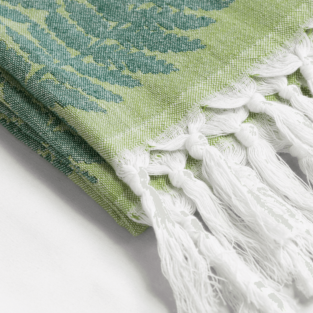 Turkish Towels Canada | Hand Towel | Green Fern
