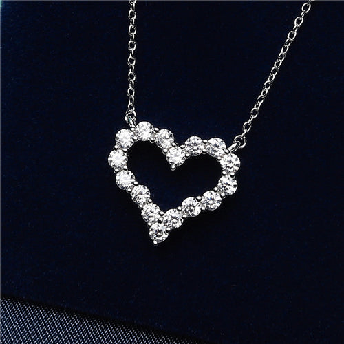 Casual Heart Necklace For Women