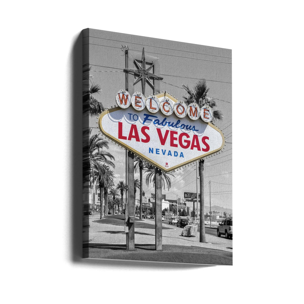 LAS VEGAS Sign - colorkey