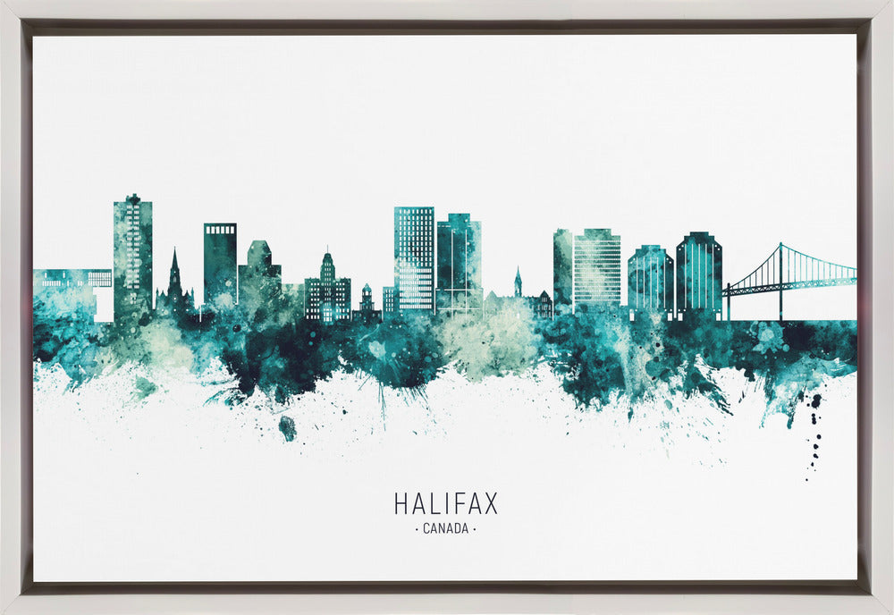 Wall art Halifax Canada Skyline