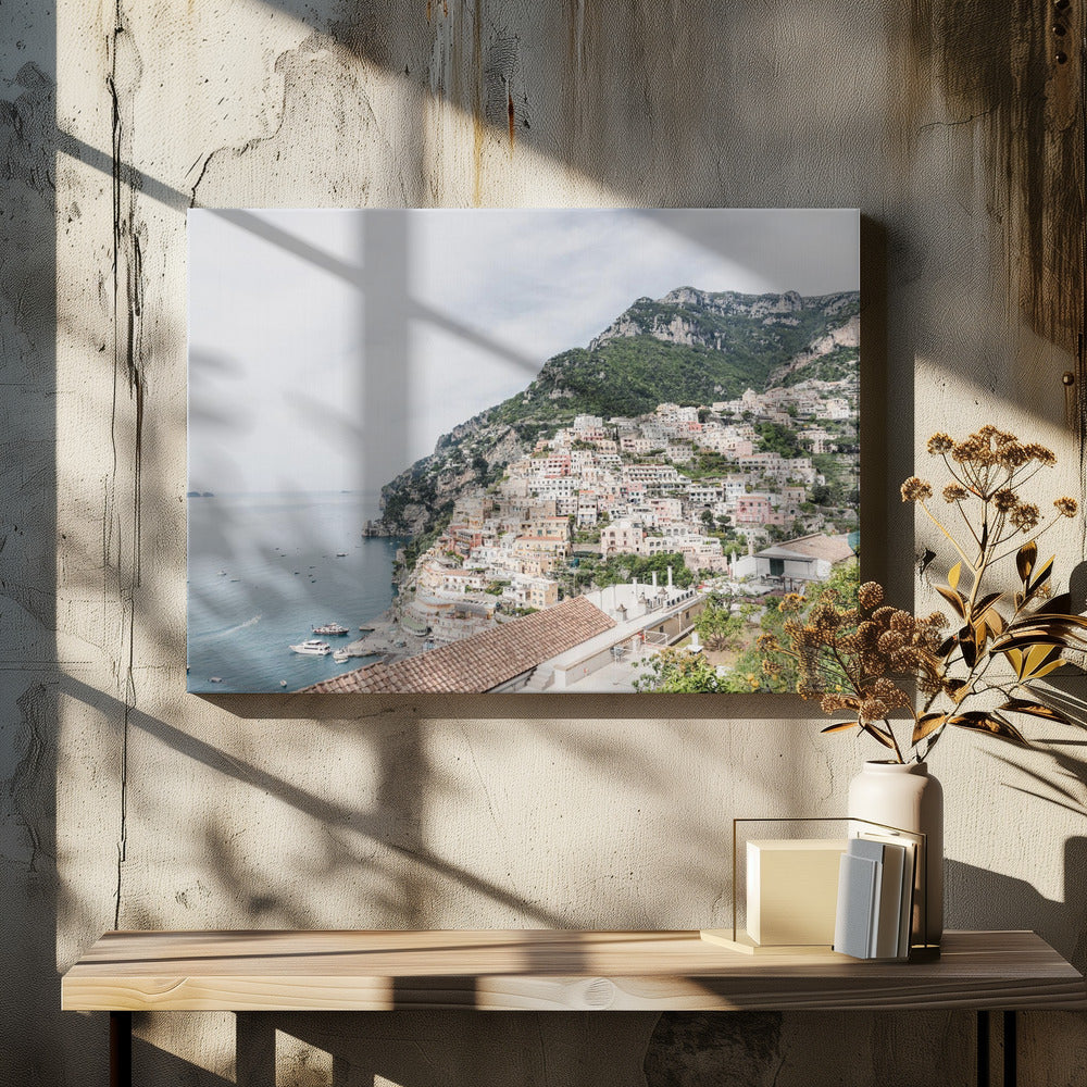 Wall art Positano at the Amalfi Coast