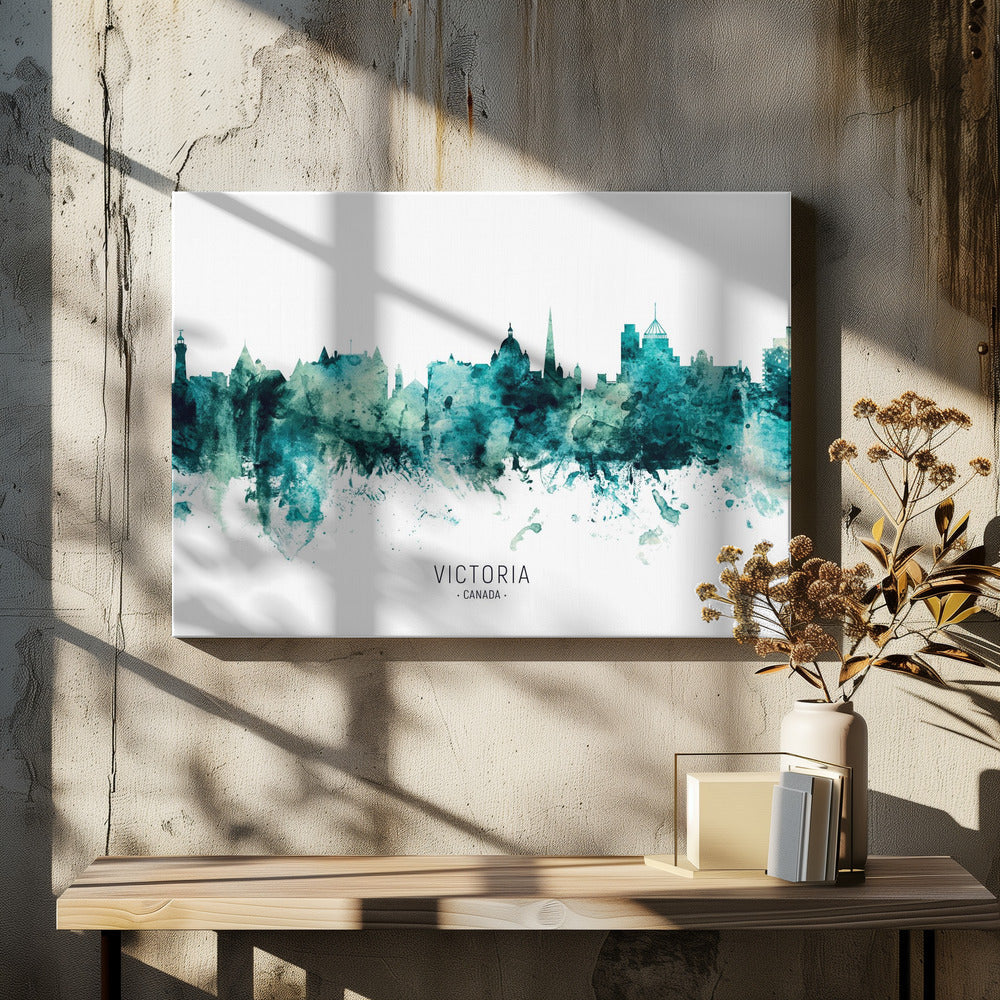 Wall art Victoria Canada Skyline