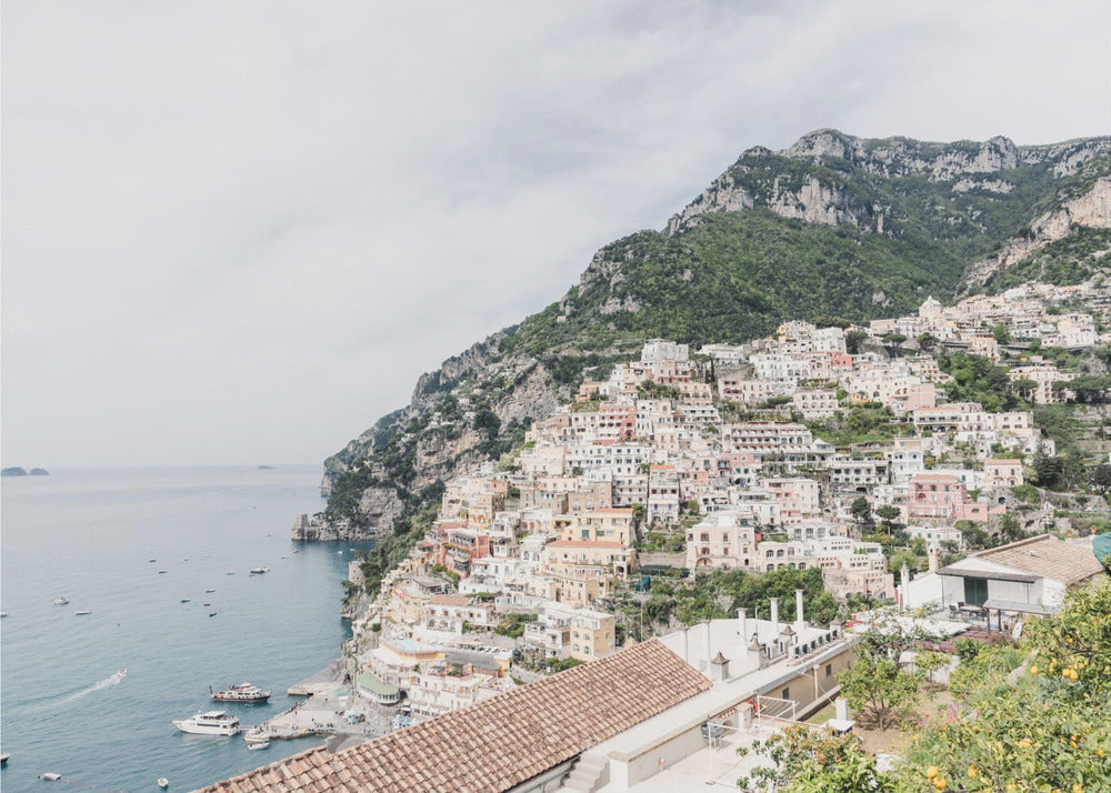 Wall art Positano at the Amalfi Coast